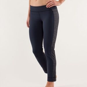 Lululemon Root Chakra Yoga Pant 26” Legging - navy gray – Size 6